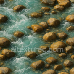 seamless Bright Stream Seamless Texture texture 1024x1024 free download PBR