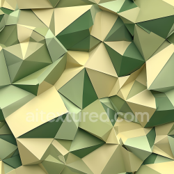 seamless Seamless 3D Stylized Geometric Camouflage PBR Texture in Green and Beige Tones texture 8k free download PBR