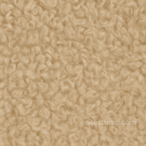 Soft Wool Fleece Natural Wool Fabric seamless Wool PBR texture
