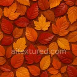 seamless Shiny Autumn Leaves Texture Seamless texture 8k free download PBR