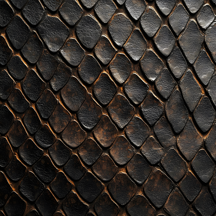 Reptilian Skin with Detailed Scales and Organic Surface seamless PBR texture preview