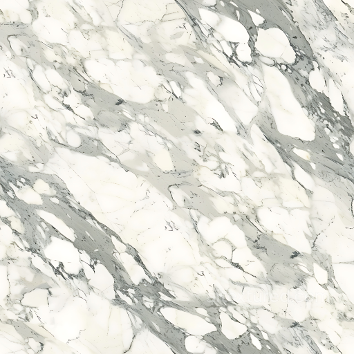 White Bianco Rhino Marble PBR Texture with Bold gray Veins seamless Marble PBR texture