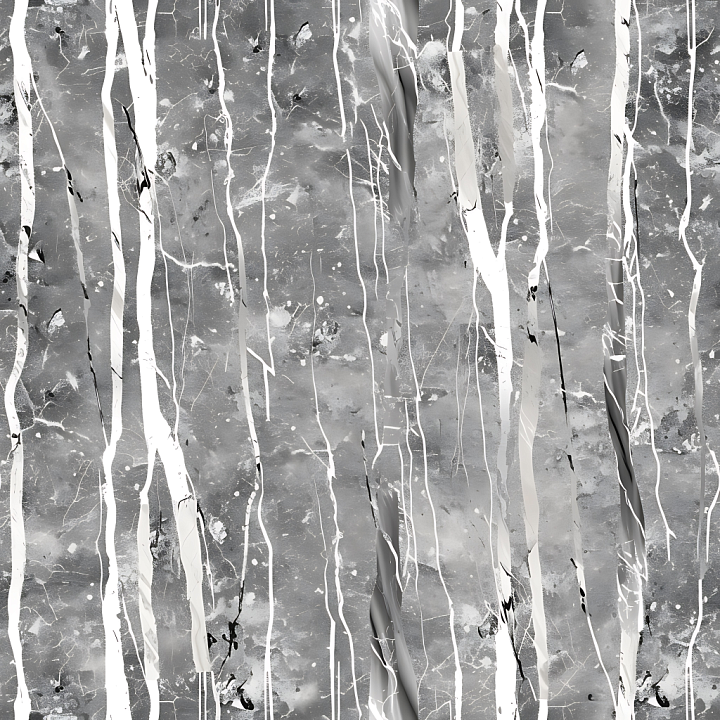 Gray Marble Featuring Elegant Silver Streaks seamless PBR texture preview