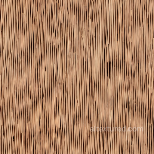 Light Bamboo Wood Texture Featuring Vertical Grain Pattern seamless Wood PBR texture