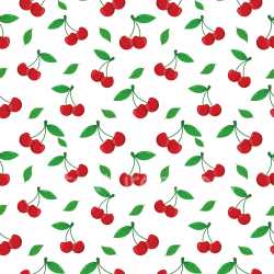 Pattern Bundle - Seamless 3D Pattern PBR Texture Featuring Bright Cherry Motifs with Crisp Green Leaves texture preview