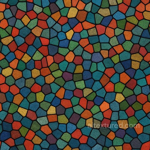 Fine Stained Glass Seamless Texture seamless Glass PBR texture