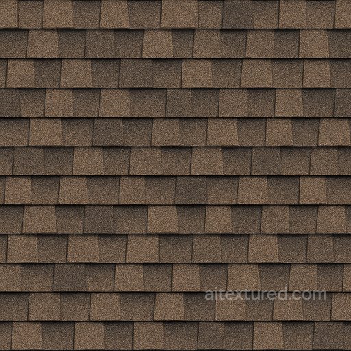 Patterned Shingle Roof Seamless Texture seamless Roofing PBR texture