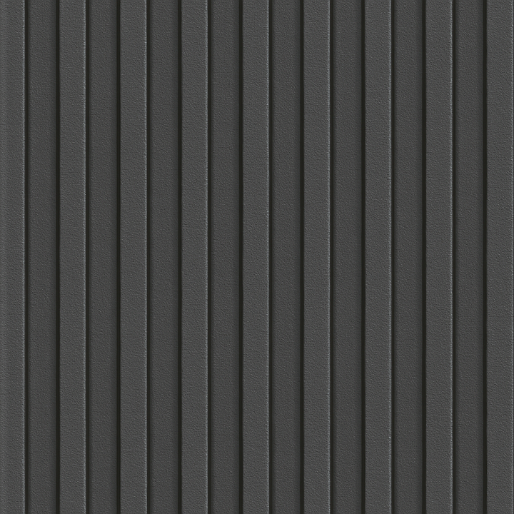 Tactile Plate Linear Ridges On Powder Coated Dark Gray Metal Plate seamless PBR texture preview