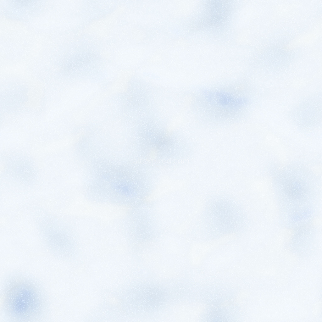 Seamless PBR snow texture for 3D applications