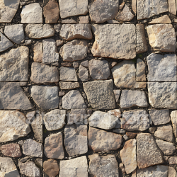 seamless Seamless 3D PBR Texture of Weathered Rough Stone Pavement with Earthy Tones texture 8k free download PBR