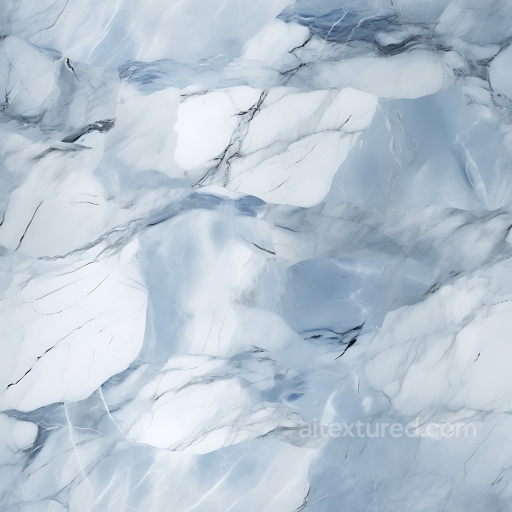 Blue and Gray Marble Countertop PBR Texture with Subtle Veins seamless Marble PBR texture