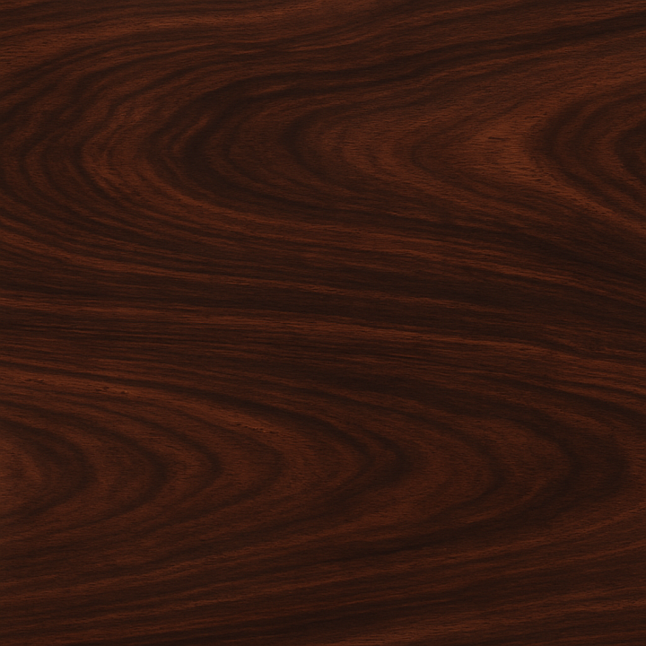 Rosewood With Swirled Grain And Glossy Finish Wood seamless PBR texture preview