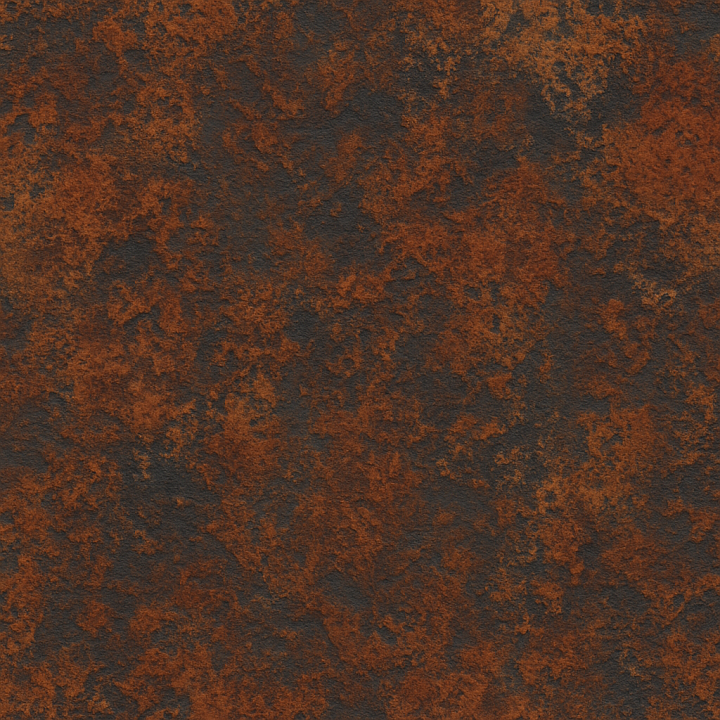 Stylized Rusty Metal seamless PBR texture preview