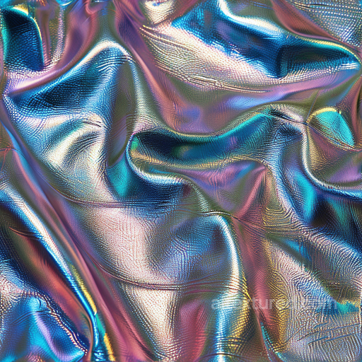 Iridescent Glossy Leather PBR Texture with Fine Pebbled Grain seamless Leather PBR texture