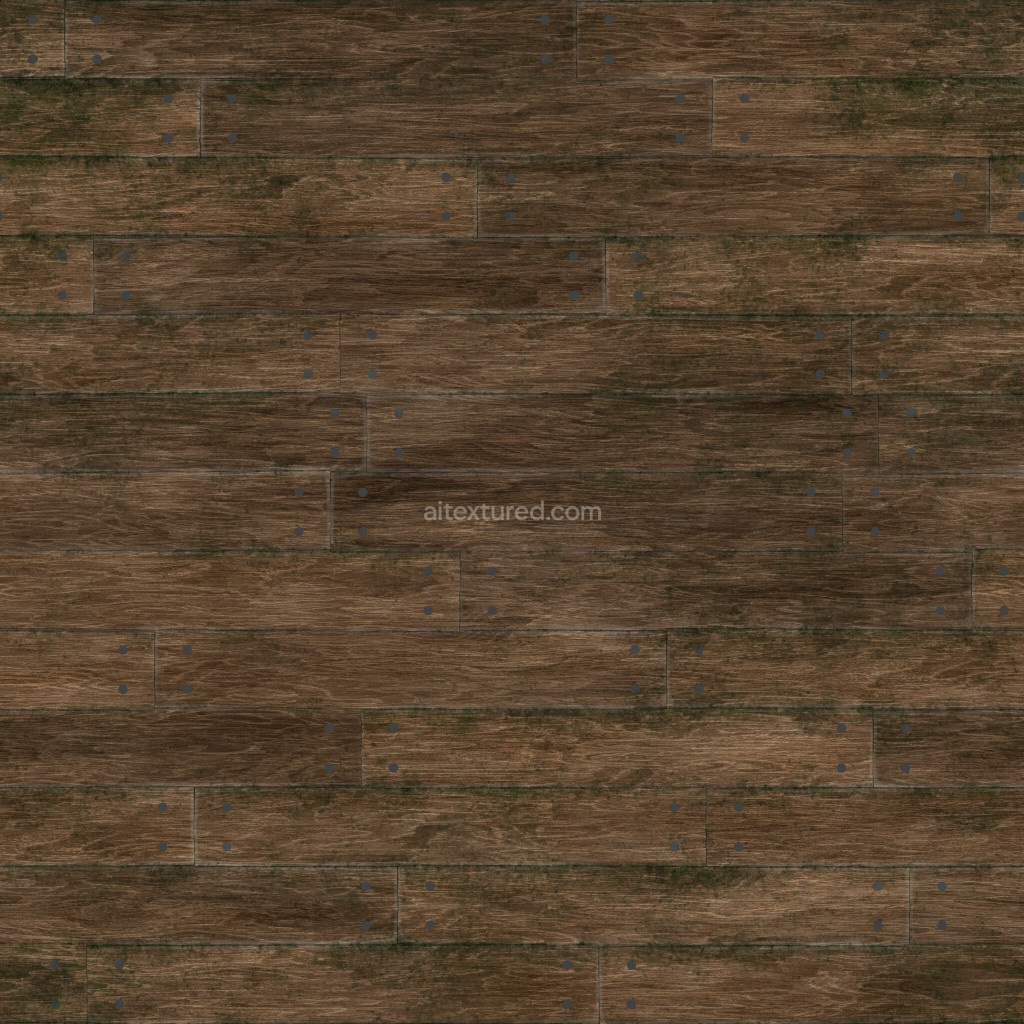 Seamless wood planks texture in dark weathered finish