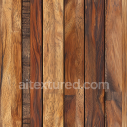 seamless Seamless 3D Rustic Mixed Hardwood Floor PBR Texture with Rich Wood Grain and Varied Warm Hues texture 8k free download PBR