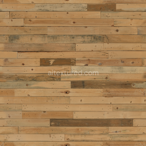 Scratched Wooden Discolored — Discolored Damaged Wood Damaged Wood Planks — PBR seamless 3D texture