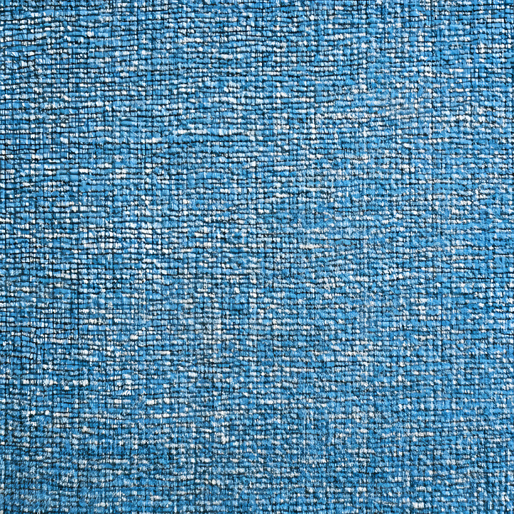 Cracked Denim Fabric with Fine Fractures and Worn Blue Pattern seamless PBR texture preview