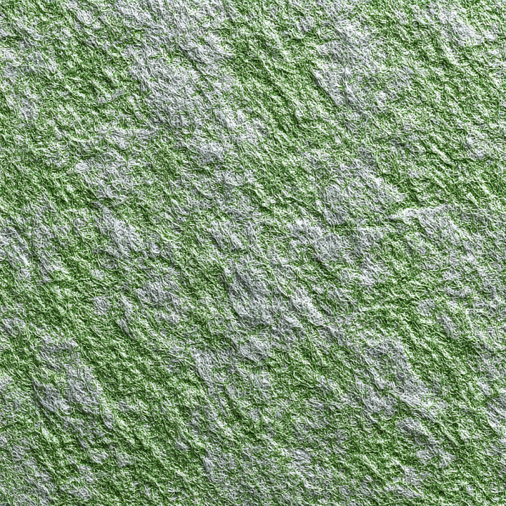 Felt with Dense Green and White Wool Fibers seamless PBR texture preview