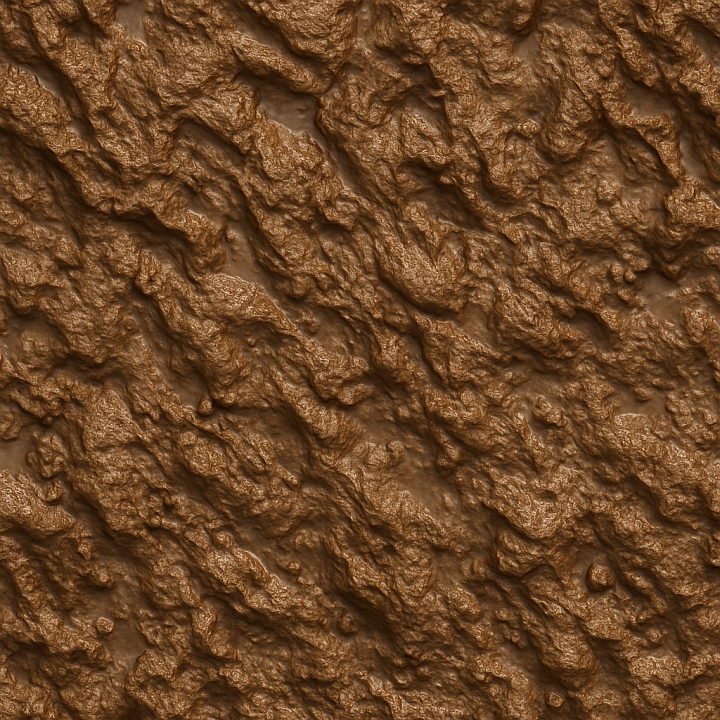 Decorative Wet Soil seamless PBR texture preview