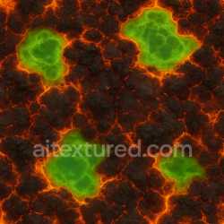 seamless Toxic Fire Ground Texture texture 8k free download PBR