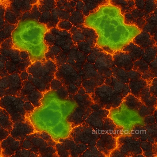 Lava - Toxic Fire Ground Texture texture preview