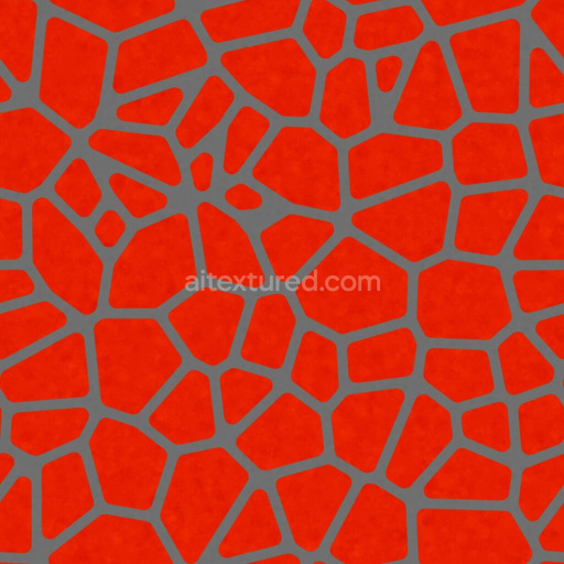 Preview — Orange Painted Wall Texture with Silver Networking Pattern | Free PBR