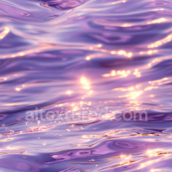seamless Seamless 3D Water PBR Texture with Stylized Purple Waves and Golden Highlights texture 8k free download PBR