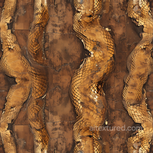 Varnished Wood Planks PBR Texture with Cracks and Organic Patterns seamless Wood PBR texture