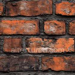 seamless Seamless 3D Cracked Red Brick Wall PBR Texture with Weathered Damage texture 8k free download PBR