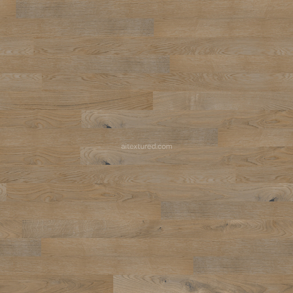 Seamless wood PBR texture with rich grain detail