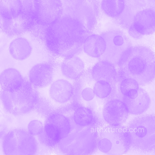 Watercolor Texture with Soft Purple Circular Bleeds seamless Watercolor texture PBR texture