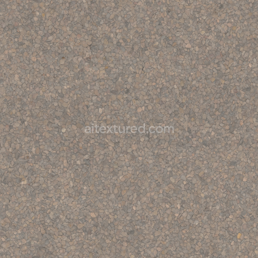 Gravel Pebbles Stones — Pebbles Stones Uneven Rock Gravel Pebbles — PBR seamless 3D texture