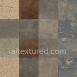 seamless Seamless 3d texture pbr 8k cracked paint on worn leather surface realistic finish texture 8k free download PBR