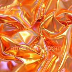 seamless Seamless 3D PBR Orange Glossy Satin Fabric Texture with Wrinkled Folds texture 8k free download PBR