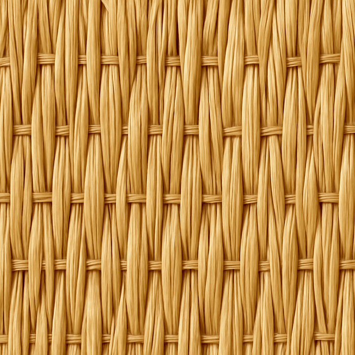 Polished Straw seamless PBR texture preview