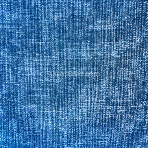 Seamless 3D PBR Cracked Denim Fabric Texture with Distressed Blue Pattern