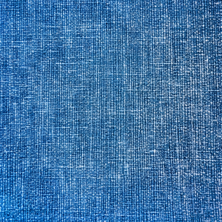Cracked Denim Fabric with Distressed Blue Pattern seamless PBR texture preview