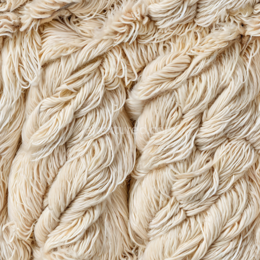 Seamless 3D Natural Wool Leather PBR Texture with Soft Fiber Detail