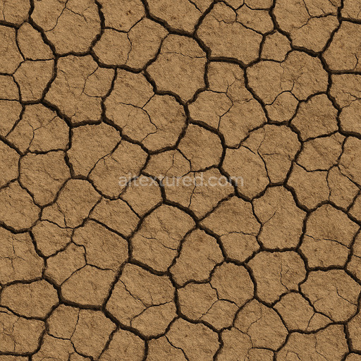 Cracked Field Texture