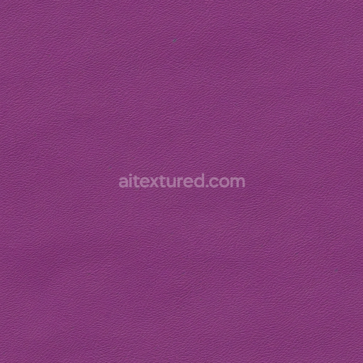 Seamless 3D Purple Pebbled Leather PBR Texture with Fine Grain and Matte Finish
