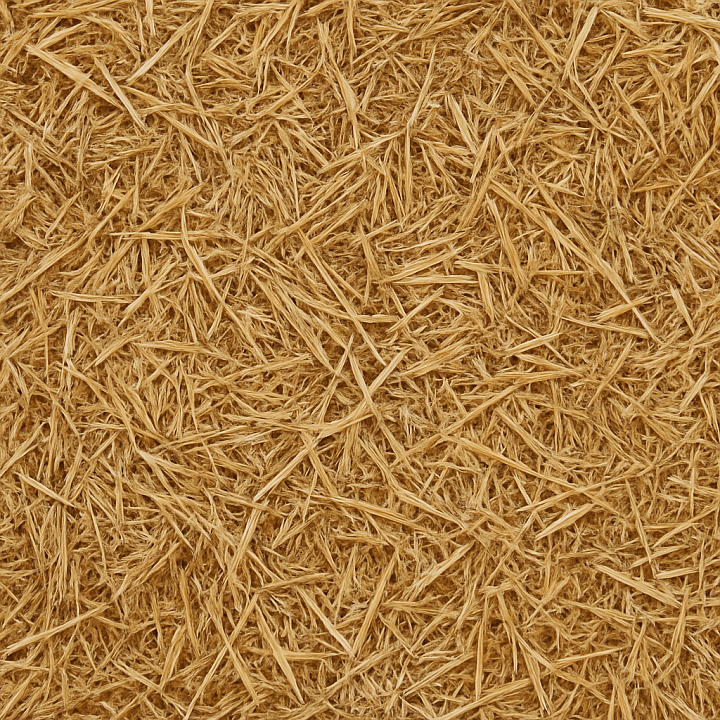 Compact Barn Straw seamless PBR texture preview