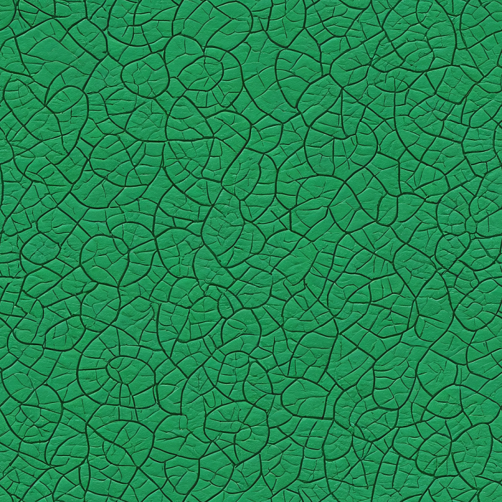 Cracked Green Leather With Rugged Surface Detail seamless PBR texture preview