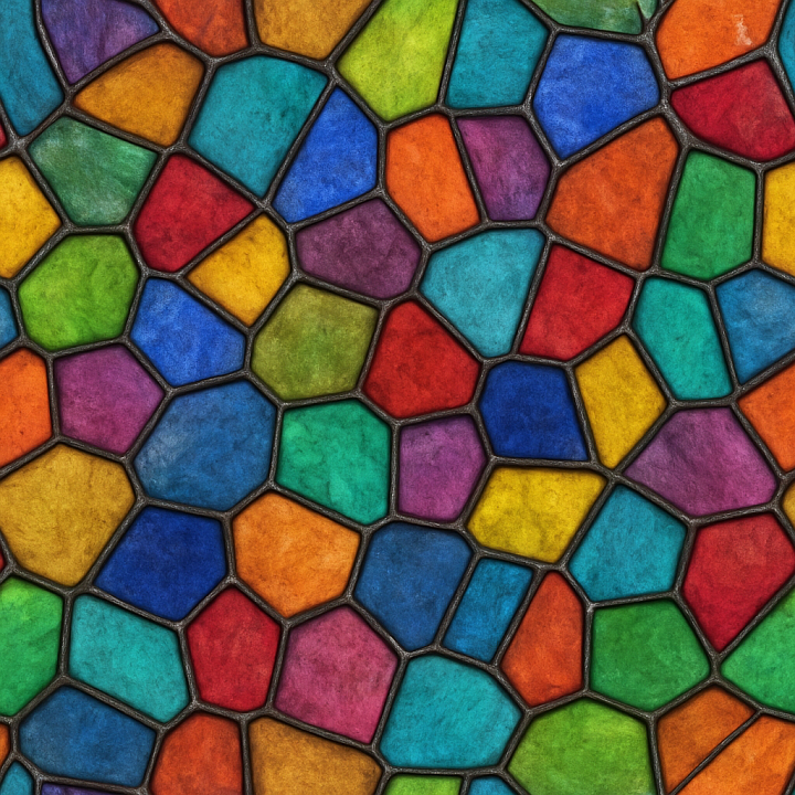 Stained Glass Solder Lines seamless PBR texture preview