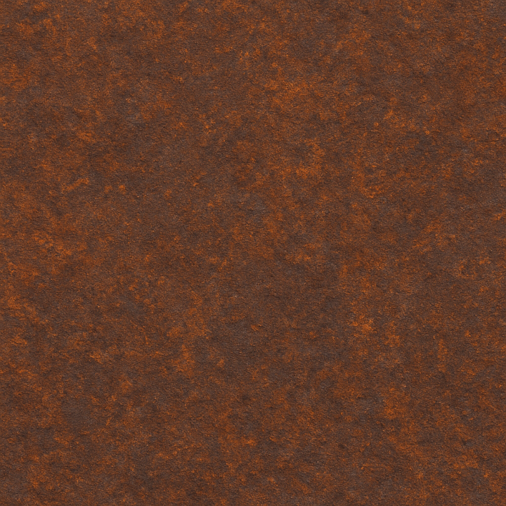 Photorealistic Rust seamless PBR texture preview