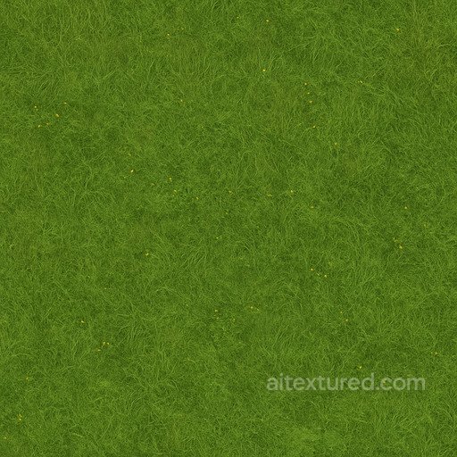 Smooth Meadow Texture seamless Grass PBR texture