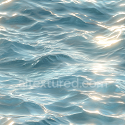 seamless Seamless 3D Water PBR Texture Featuring Soft Calm Ocean Surface with Subtle Waves and Reflections texture 8k free download PBR