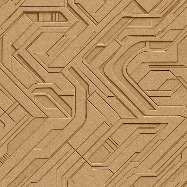 Futuristic Sandstone seamless PBR texture preview