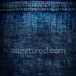 seamless Seamless 3D cracked denim fabric PBR texture with distressed blue shades and stitching texture 8k free download PBR