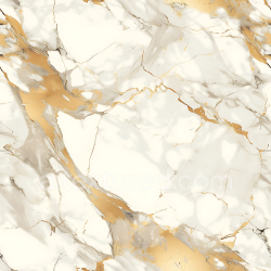 seamless Seamless 3D Calacatta Gold Marble PBR Texture with Gold Veins and Polished Surface texture 8k free download PBR